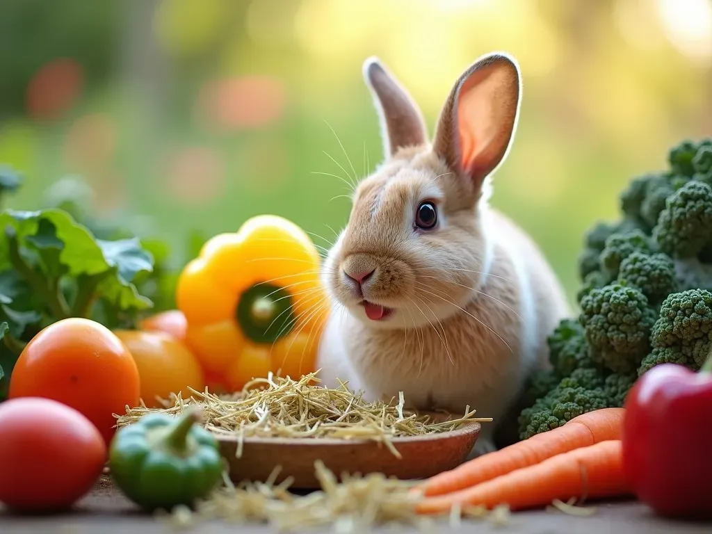 うさぎの健康的な食事