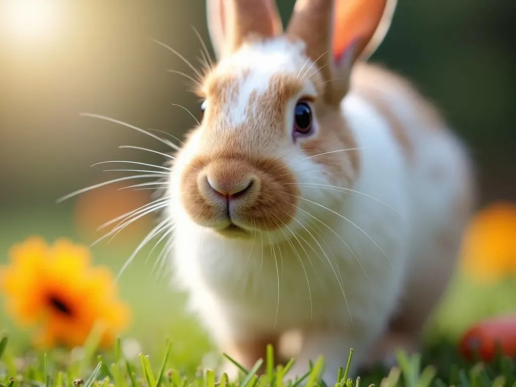 うさぎの鼻の動き