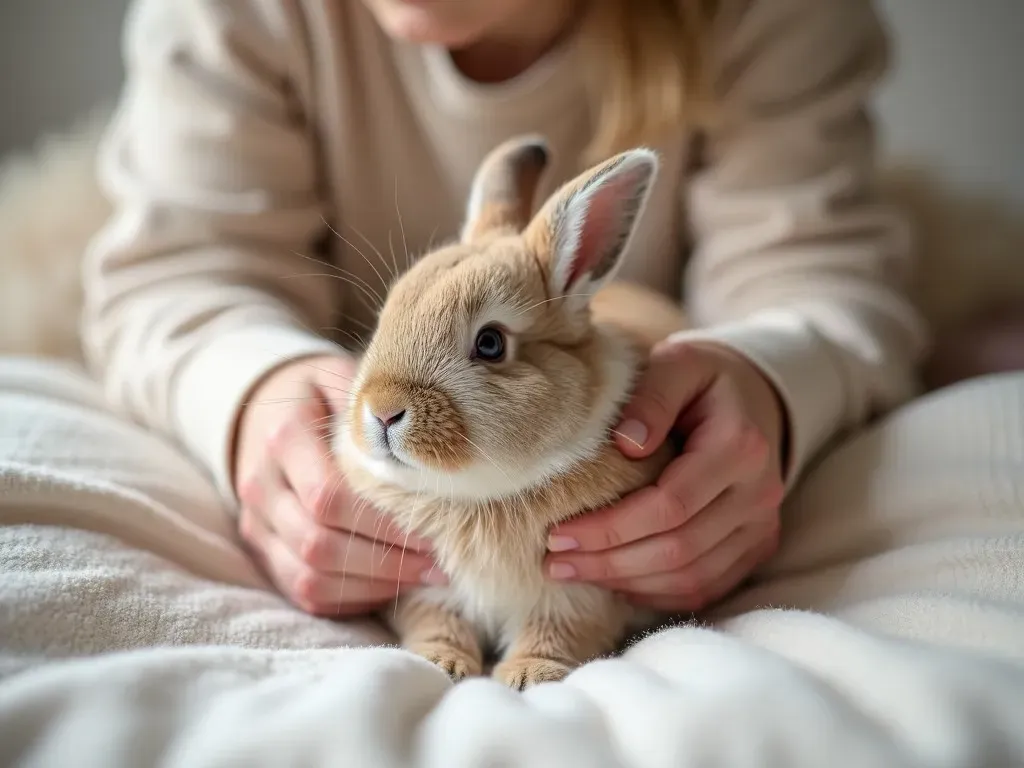 うさぎ撫で方