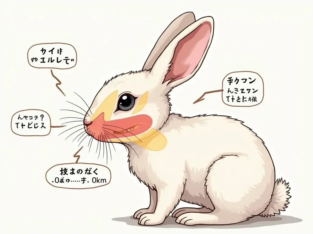 うさぎ 鼻の構造