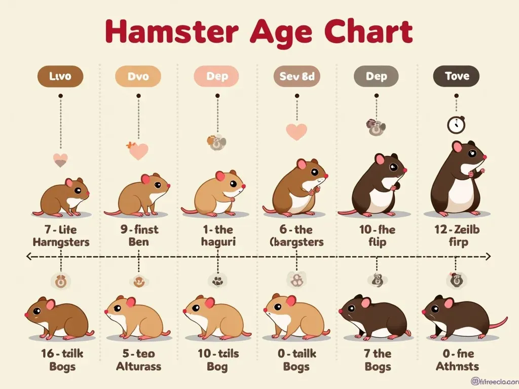 ハムスター年齢早見表